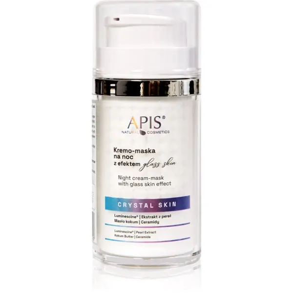 Apis Natural Cosmetics Apis Natural Cosmetics Crystal Skin noćna krem-maska za sjaj i hidrataciju 50 ml