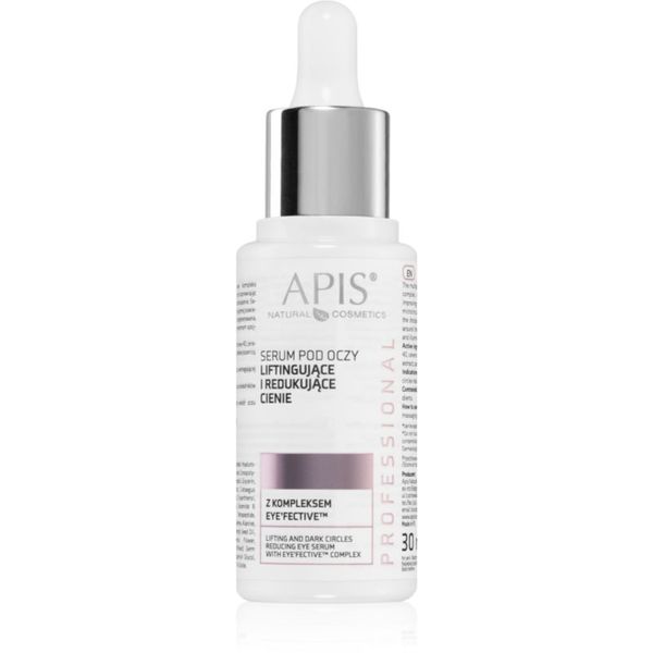 Apis Natural Cosmetics Apis Natural Cosmetics Eyefective™ Complex serum za lifting područja oko očiju protiv oticanja i tamnih krugova 30 ml