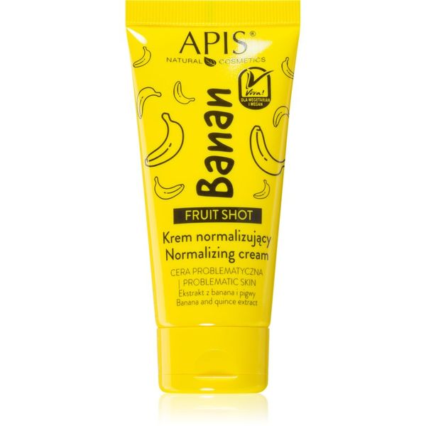Apis Natural Cosmetics Apis Natural Cosmetics Fruit Shot Banana dnevna i noćna krema za problematično lice 50 ml