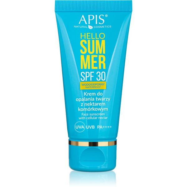 Apis Natural Cosmetics Apis Natural Cosmetics Hello Summer krema za sunčanje za lice SPF 30 50 ml