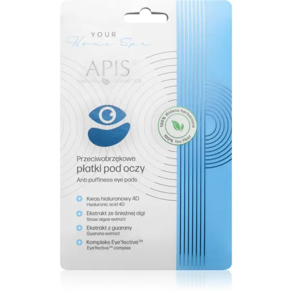 Apis Natural Cosmetics Apis Natural Cosmetics Home Spa maska za oči protiv oticanja i tamnih krugova 1 par