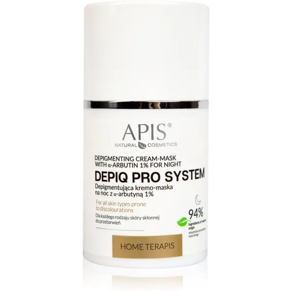 Apis Natural Cosmetics Apis Natural Cosmetics Home TerApis obnavljajuća noćna kremasta maska za lice s hiperpigmentacijom 50 ml