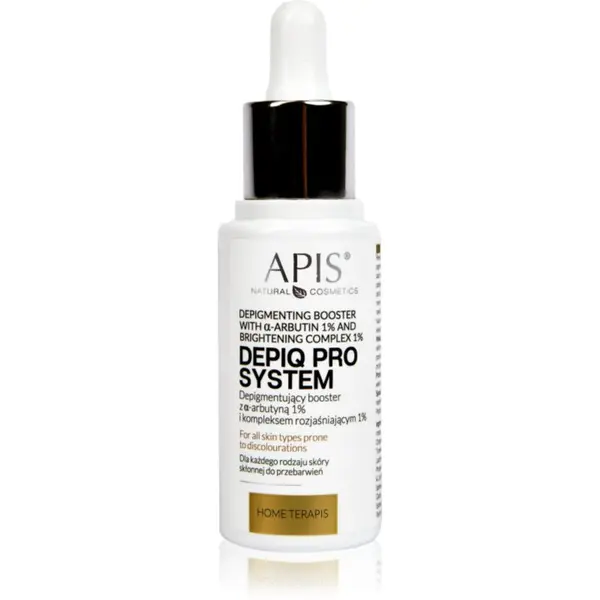 Apis Natural Cosmetics Apis Natural Cosmetics Home TerApis serum za depigmentaciju s posvjetljujućim učinkom a arbutinem 30 ml