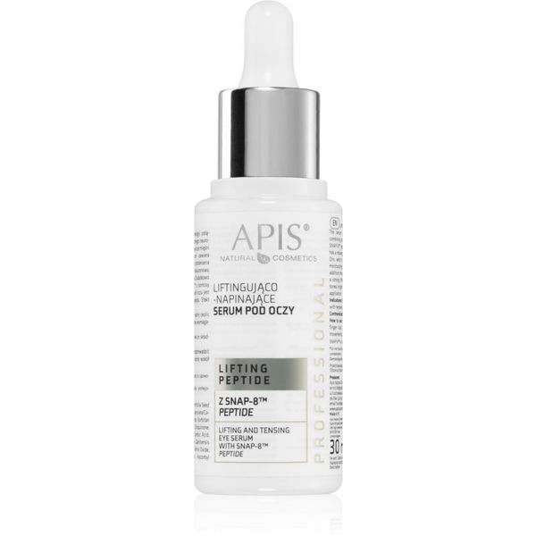Apis Natural Cosmetics Apis Natural Cosmetics Lifting Peptide SNAP-8™ učvršćujući serum za područje oko očiju za zrelu kožu lica 30 ml