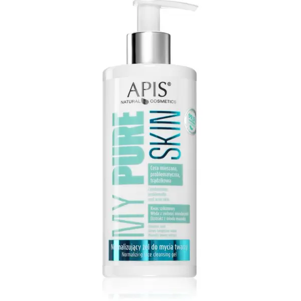 Apis Natural Cosmetics Apis Natural Cosmetics My Pure Skin normalizirajući gel za čišćenje za lice 300 ml