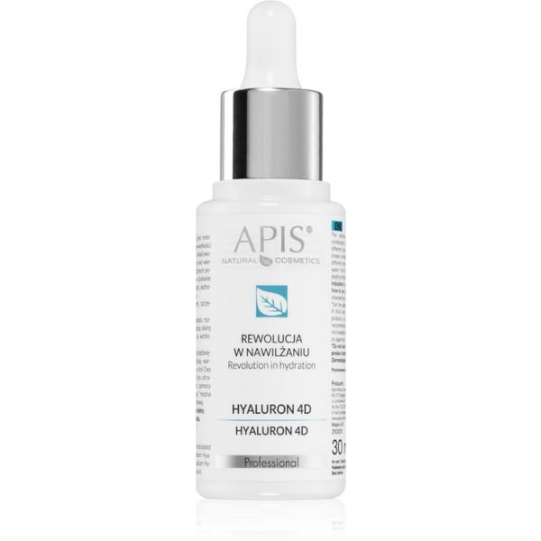 Apis Natural Cosmetics Apis Natural Cosmetics Revolution In Hydration Hyaluron 4D hijaluronski serum za dehidrirano suho lice 30 ml