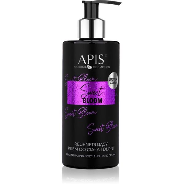 Apis Natural Cosmetics Apis Natural Cosmetics Sweet Bloom krema za regeneraciju za ruke i tijelo 300 ml