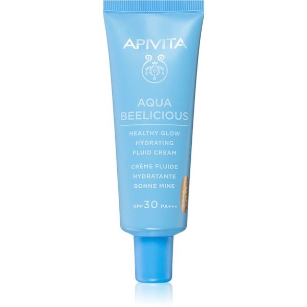 Apivita Apivita Aqua Beelicious blagi fluid za toniranje za sjaj lica SPF 30 40 ml