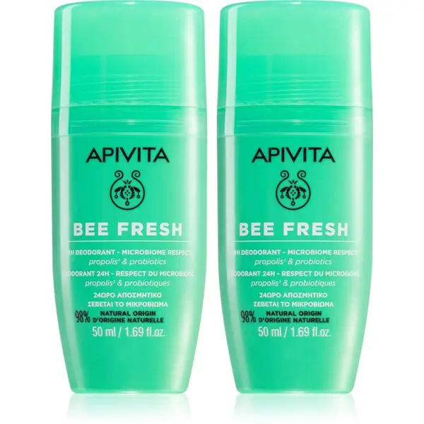 Apivita Apivita Bee Fresh Duo dezodorans roll-on