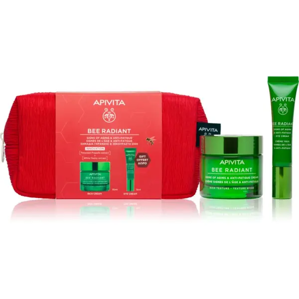 Apivita Apivita Bee Radiant Set set za sjaj i zaglađivanje kože lica