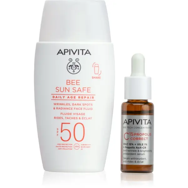 Apivita Apivita Bee Sun Safe Anti-Dark Spots Duo set protiv pigmentnih mrlja