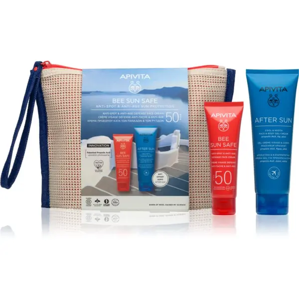 Apivita Apivita Bee Sun Safe Anti-spot & Anti-age Sun Protection set za sunčanje