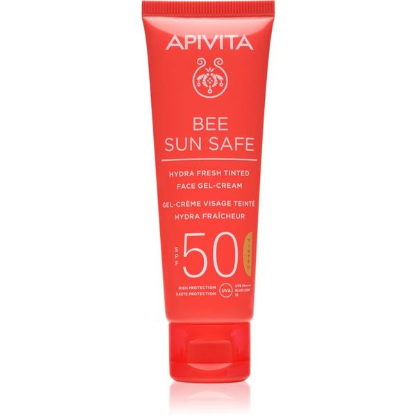 Apivita Apivita Bee Sun Safe gel krema za toniranje SPF 50 50 ml