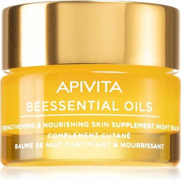 Apivita Apivita Beessential Oils noćni balzam za lice za ishranu i hidrataciju 15 ml