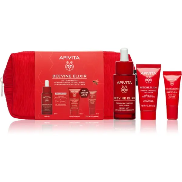 Apivita Apivita Beevine Elixir Collagen Reboot set za učvršćivanje kože lica