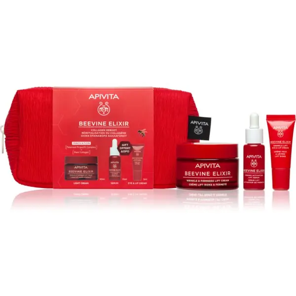Apivita Apivita Beevine Elixir Collagen Reboot set za učvršćivanje kože lica