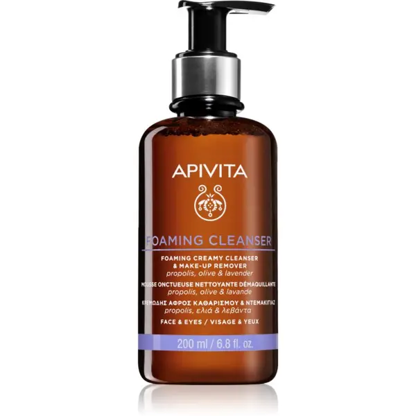 Apivita Apivita Cleansing Foaming Cleanser nježna pjena za čišćenje 200 ml