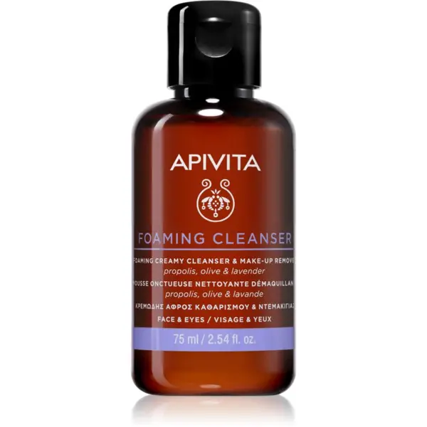 Apivita Apivita Cleansing Foaming Cleanser nježna pjena za čišćenje 75 ml