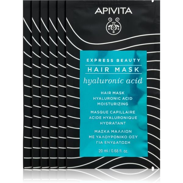 Apivita Apivita Express Beauty Hyaluronic Acid hidratantna maska za kosu 20 ml