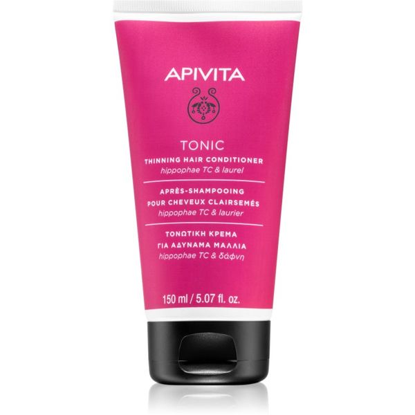 Apivita Apivita Holistic Hair Care Hippophae TC & Laurel tonik regenerator za nježnu ili rjeđu kosu 150 ml