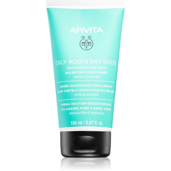 Apivita Apivita Holistic Hair Care Nettle & Propolis regenerator za masno vlasište i suhe vrhove 150 ml
