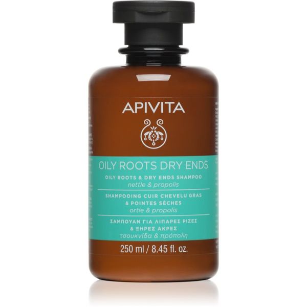 Apivita Apivita Holistic Hair Care Nettle & Propolis šampon za masno vlasište i suhe vrhove 250 ml