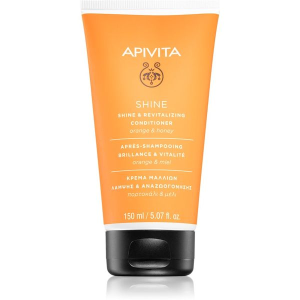 Apivita Apivita Holistic Hair Care Orange & Honey revitalizirajući regenerator za vraćanje sjaja 150 ml