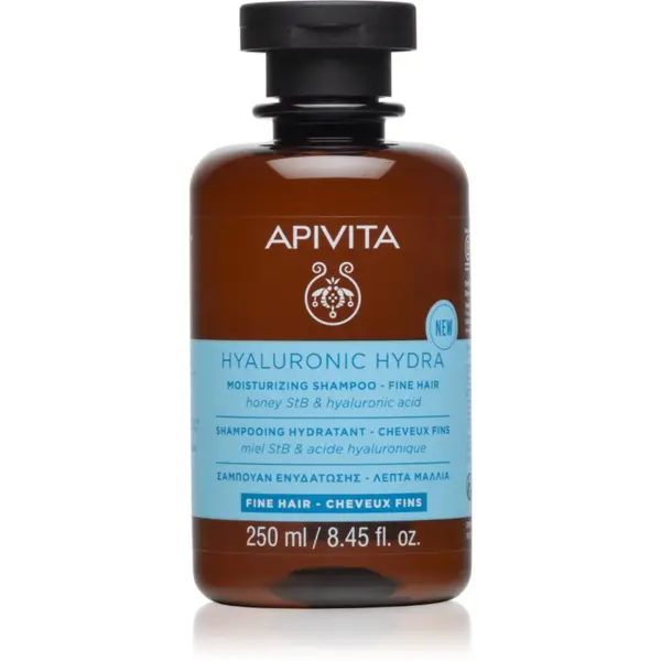 Apivita Apivita Hyaluronic Hydra Fine Hair Moisturizing Shampoo hidratantni šampon za nježnu kosu 250 ml