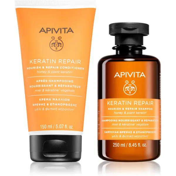 Apivita Apivita Keratin Repair Duo set za ishranu i hidrataciju