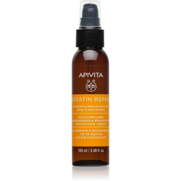 Apivita Apivita Keratin Repair Nourish Repair Hair Oil ulje za kosu za suhu i oštećenu kosu 100 ml