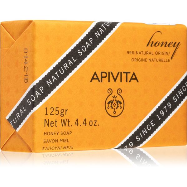 Apivita Apivita Natural Soap Honey čvrsti sapun za čišćenje 125 g