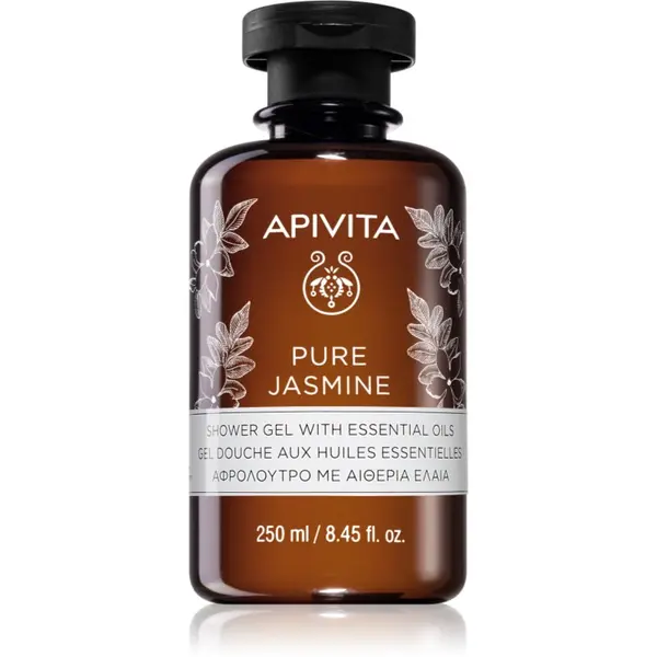 Apivita Apivita Pure Jasmine Shower Gel hidratantni gel za tuširanje s esencijalnim uljem 250 ml