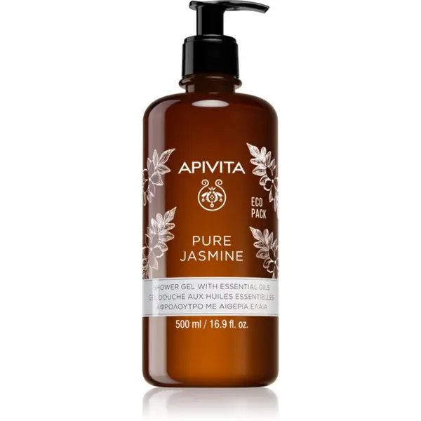Apivita Apivita Pure Jasmine Shower Gel hidratantni gel za tuširanje s esencijalnim uljem 500 ml