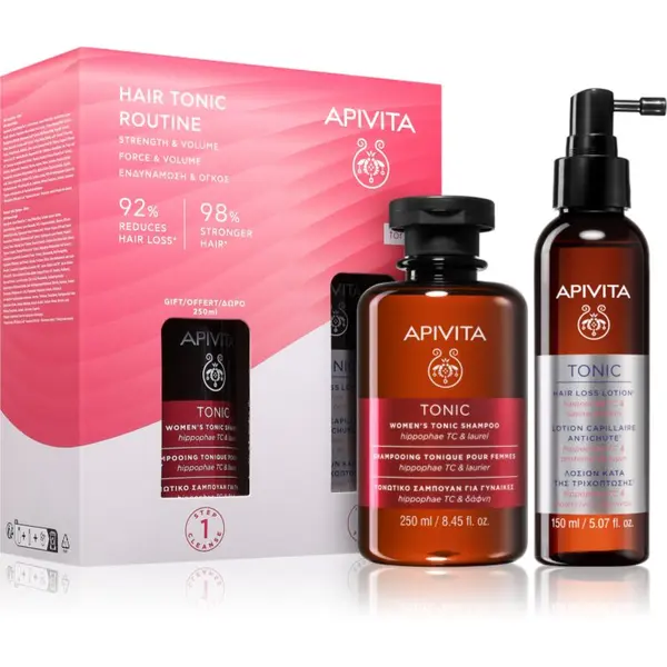 Apivita Apivita Tonic Women's Hair Tonic Routine Set set protiv gubitka kose