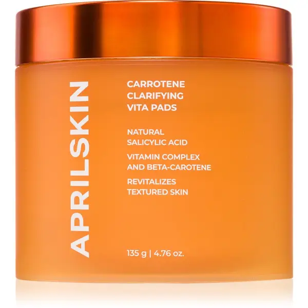 APRILSKIN APRILSKIN Carrotene Clarifying Vita Pads blazinice za čišćenje za masno lice sklono aknama 60 kom