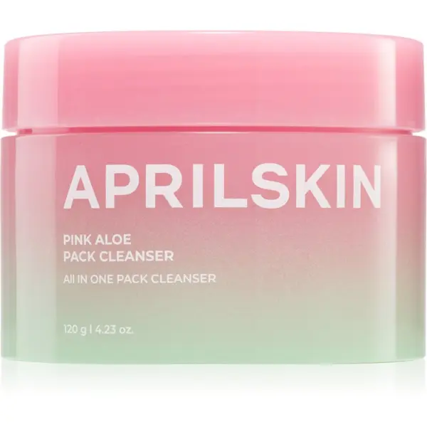 APRILSKIN APRILSKIN Pink Aloe Pack Cleanser balzam za skidanje šminke i čišćenje s hidratantnim učinkom 120 g