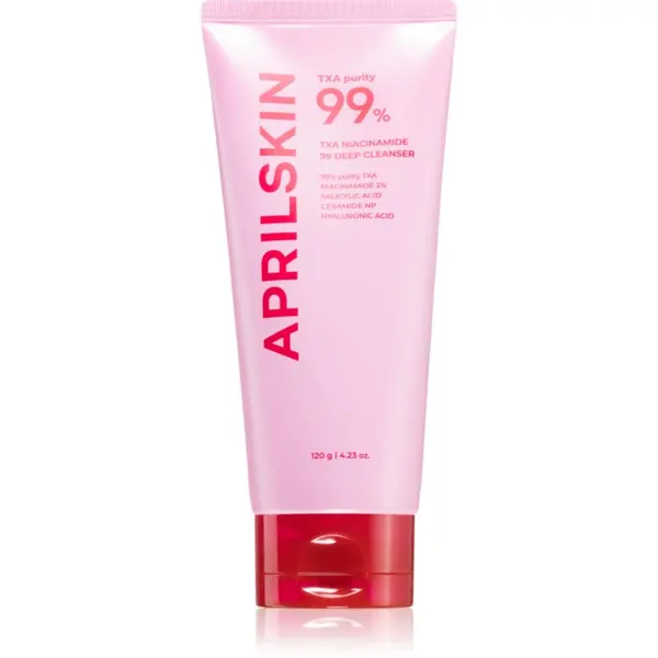 APRILSKIN APRILSKIN TXA Niacinamide 99 Deep Cleanser pjena za čišćenje i skidanje make-upa protiv mitesera 120 g