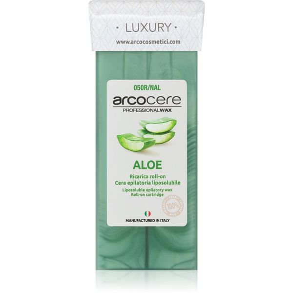 Arcocere Arcocere Professional Wax Aloe vosak za epilaciju roll-on zamjensko punjenje 100 ml