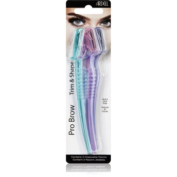 Ardell Ardell Brow Trim and Shape britva za obrve 3 kom