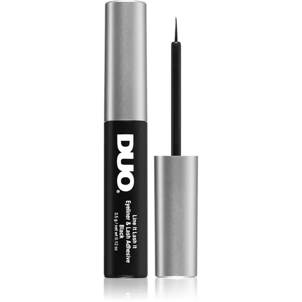 Ardell Ardell Duo Line It Lash It ljepilo za umjetne trepavice s kistom nijansa Black 3.5 g