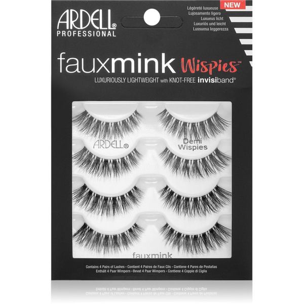 Ardell Ardell FauxMink Wispies umjetne trepavice veliko pakiranje Demi Wispies 4 kom