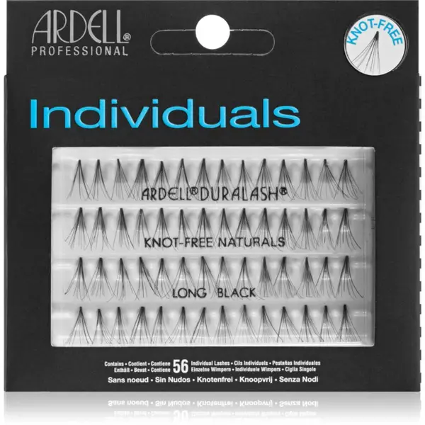 Ardell Ardell Individuals samoljepljive pojedinačne trepavice Long Black 56 kom
