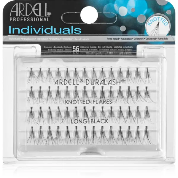 Ardell Ardell Individuals samoljepljive pojedinačne trepavice s čvorom Long Black