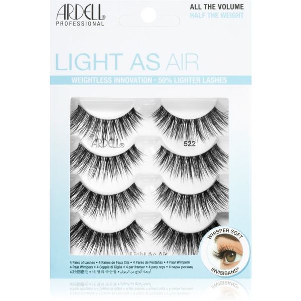 Ardell Ardell Light As Air Multipack umjetne trepavice tip 522 2x4 kom