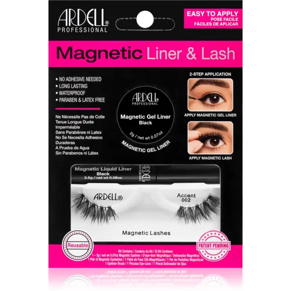 Ardell Ardell Magnetic Liner & Lash magnetne trepavice za trepavice tip 002
