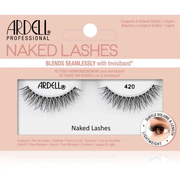 Ardell Ardell Naked Lashes trepavice za lijepljenje 420 1 kom
