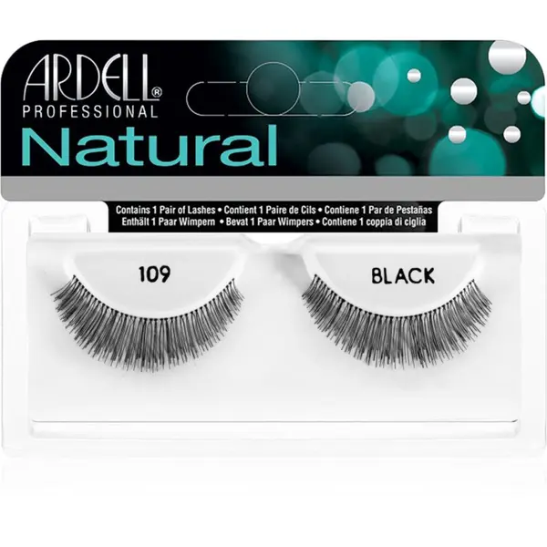 Ardell Ardell Natural trepavice za lijepljenje 109 Black 1 kom