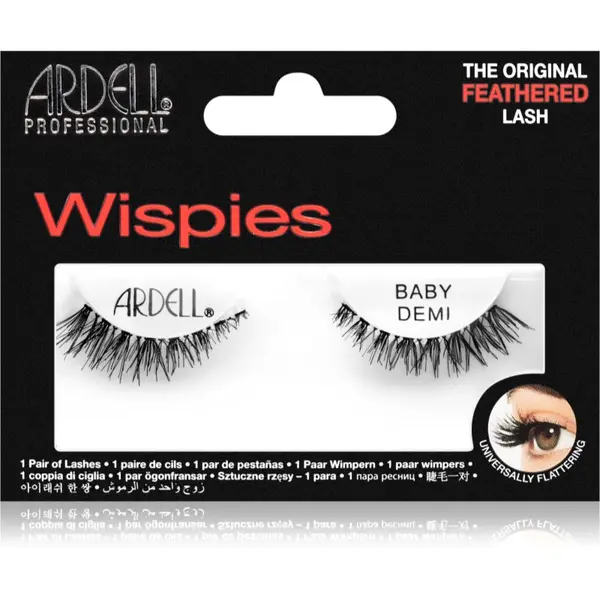 Ardell Ardell Professional Wispies trepavice za lijepljenje Baby Demi 1 kom