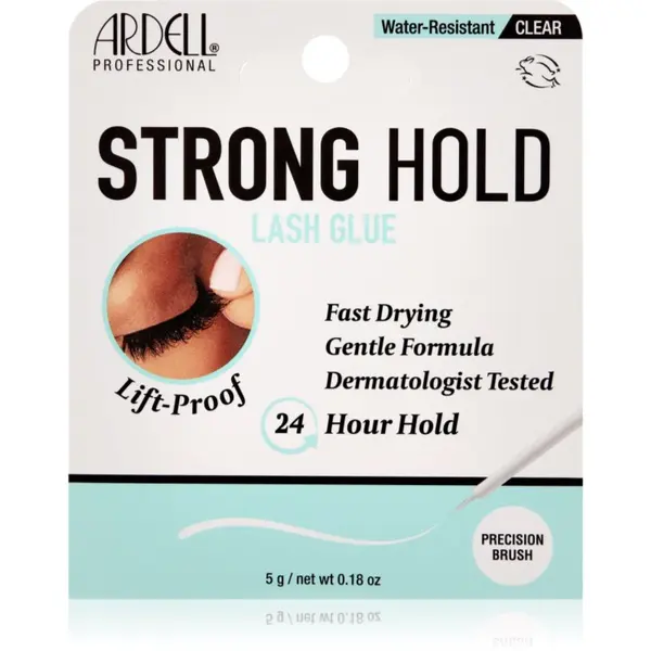 Ardell Ardell Strong Hold Lash Glue Clear prozirno ljepilo za umjetne trepavice 5 g