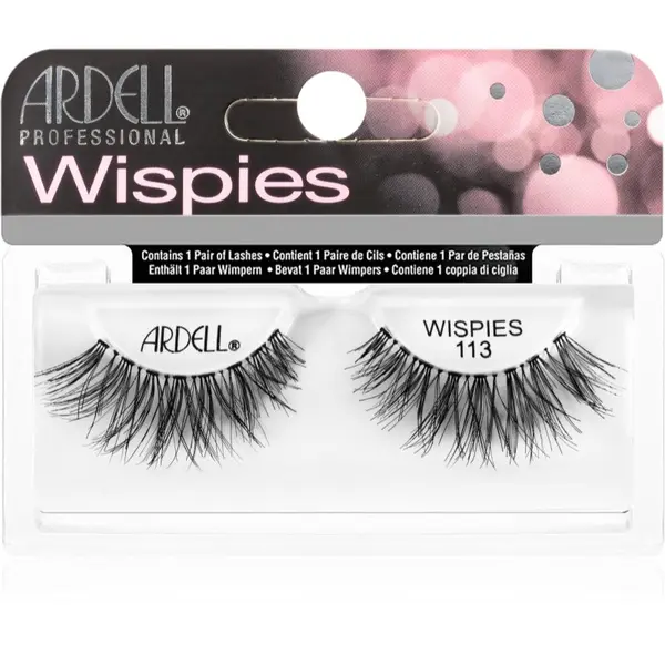 Ardell Ardell Wispies trepavice za lijepljenje 113 Black